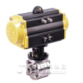 SIT cf8m 1000 wog  3 piece  Pneumatic ball valve